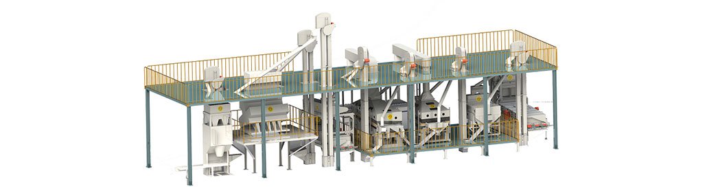 Planta de la Limpieza para Granos y Frijoles